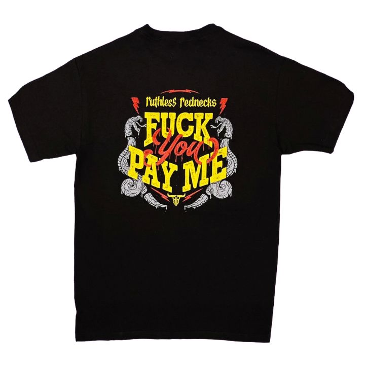 S/S PAY YOUR DUES - BLK